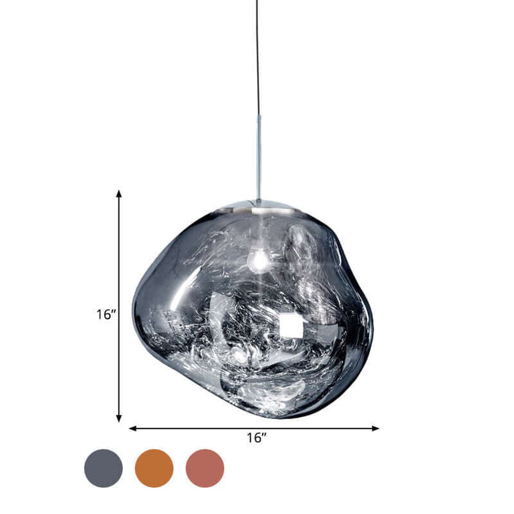 Suspension moderne en verre - éclairage de plafond