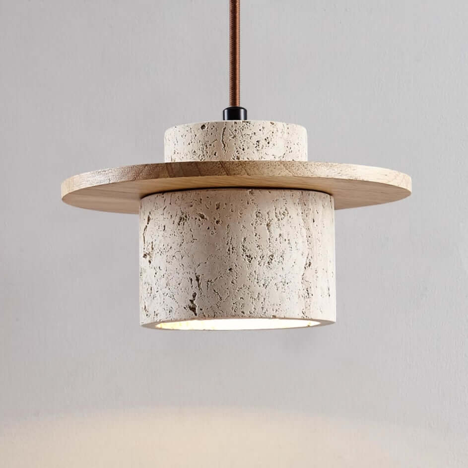 Hängelampe Travertin Designlampe