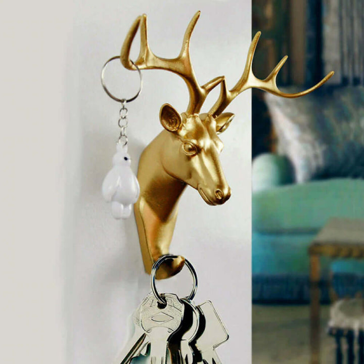Dekorative Tier Wandhaken Gold