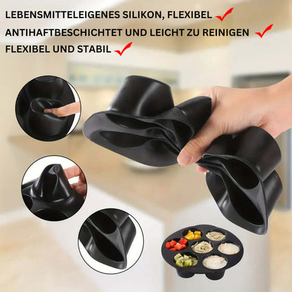 Moule à muffins en silicone pour friteuse à air - antiadhésif et flexible