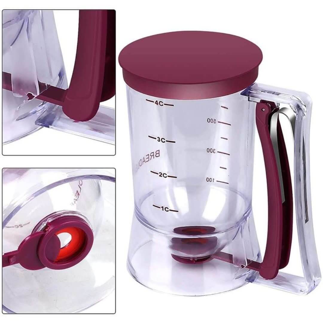 Teigspender 1L - Messbecher mit Spender
