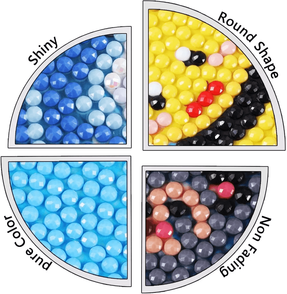 Kit de peinture diamant pour enfants : créations créatives à faire soi-même