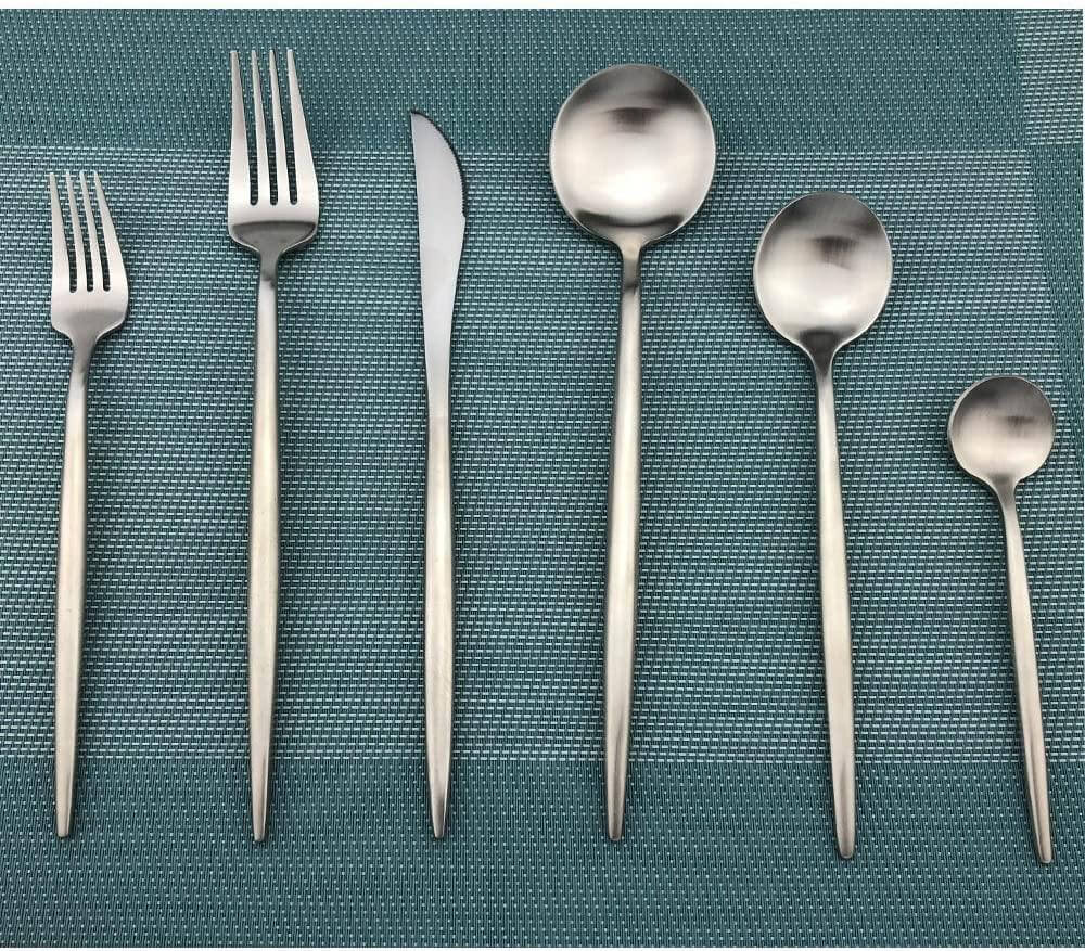 teiliges Edelstahlbesteck Set
