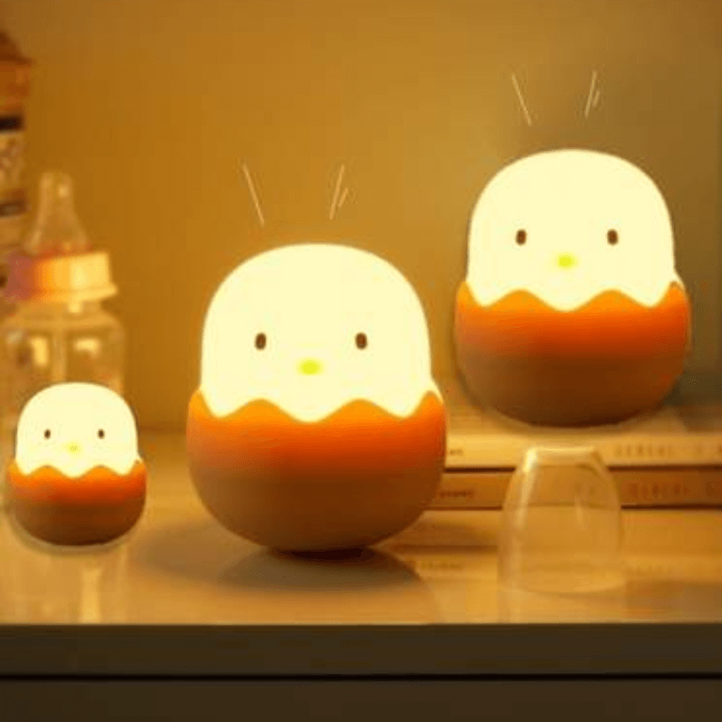 Kinder Nachtlicht Kükenlampe - Beruhigendes LED Licht