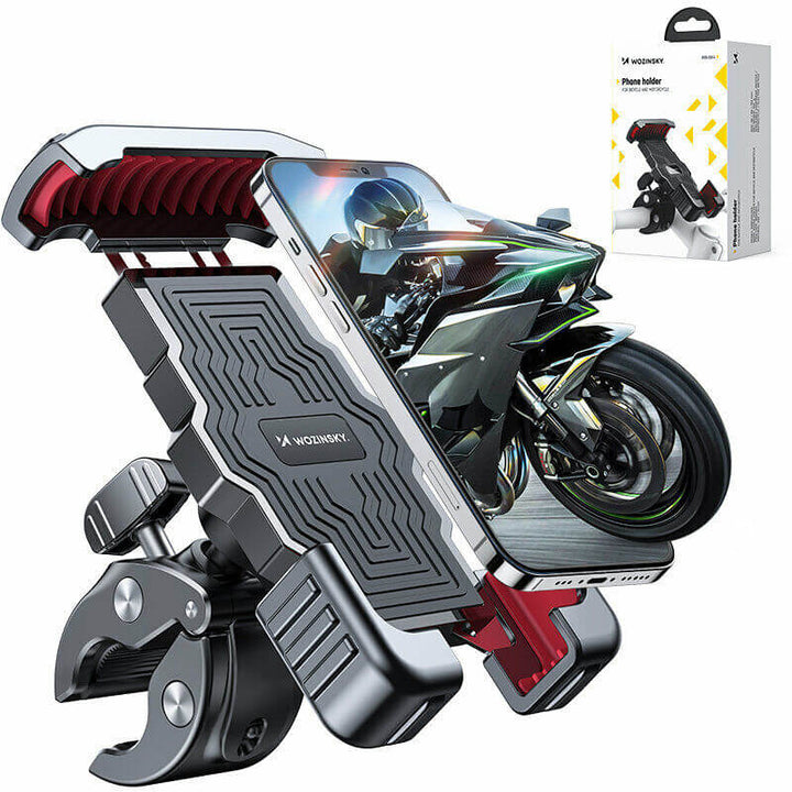 Robuster Fahrrad Smartphone Halter mit 360° Drehung