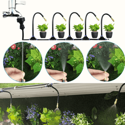 Automatisches Bewässerungssystem für Garten