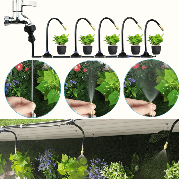 Automatisches Bewässerungssystem für Garten