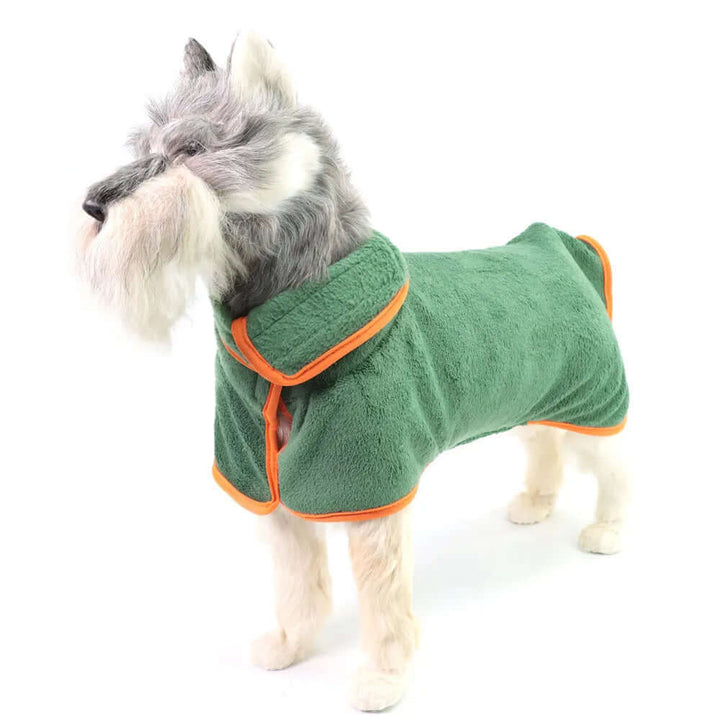 Peignoir pour chien en peluche - séchage rapide