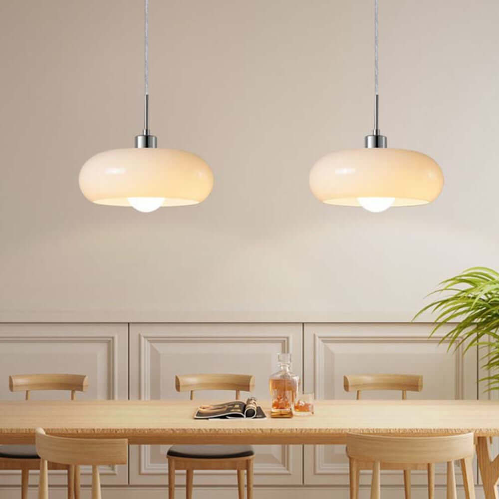 Lampe suspendue moderne en verre