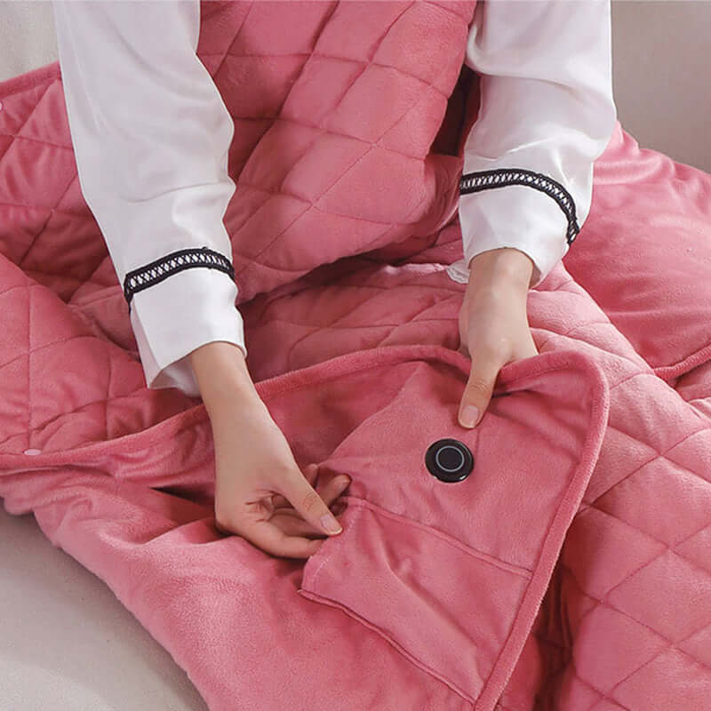 Couverture chauffante USB confortable