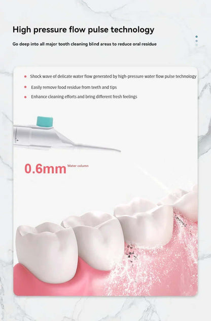Nettoyeur dentaire haute pression portable avec irrigateur buccal