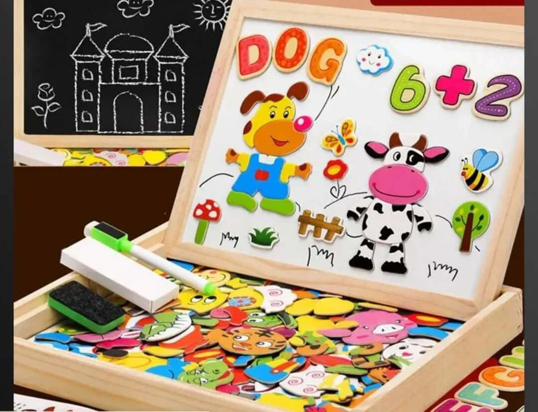 Doppelseitiges Zeichenbrett für Kinder