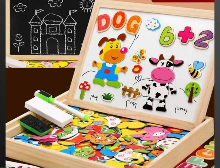Doppelseitiges Zeichenbrett für Kinder