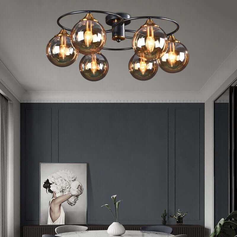 Plafonnier LED vintage à intensité variable
