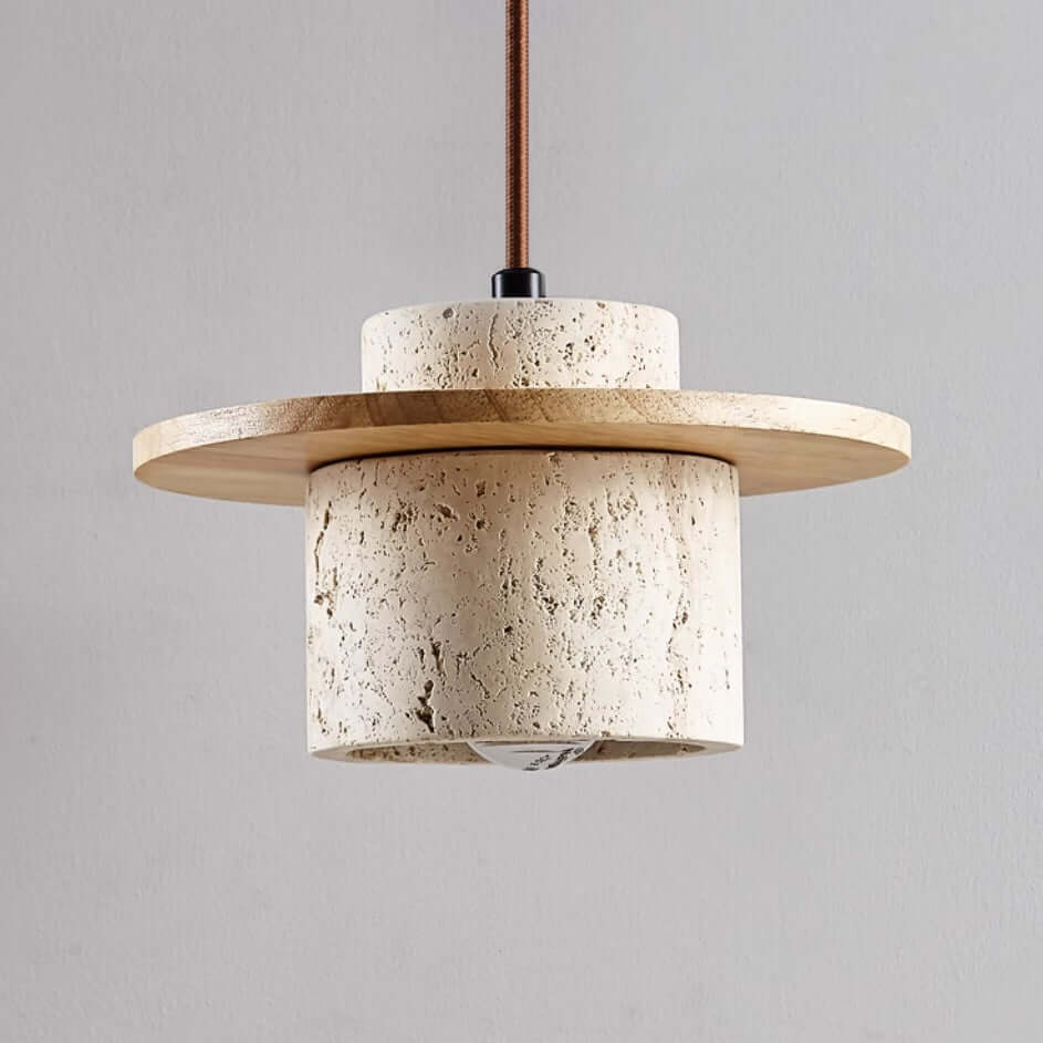 Hängelampe Travertin Designlampe