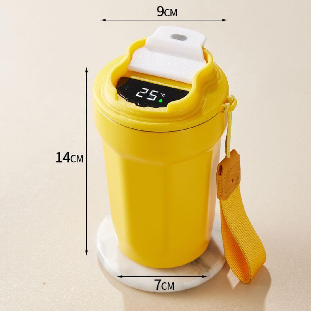 Mug isotherme 450 ml avec affichage LED de la température