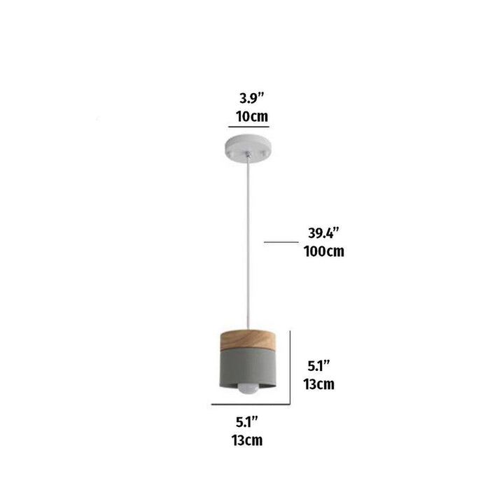 Suspension en bois Robinson