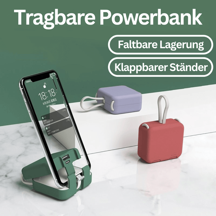 Batterie externe pliable 4000 mAh – Compacte et puissante