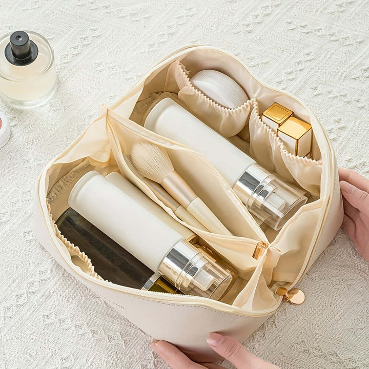 Reise Kosmetiktasche - Organizer mit Reißverschluss