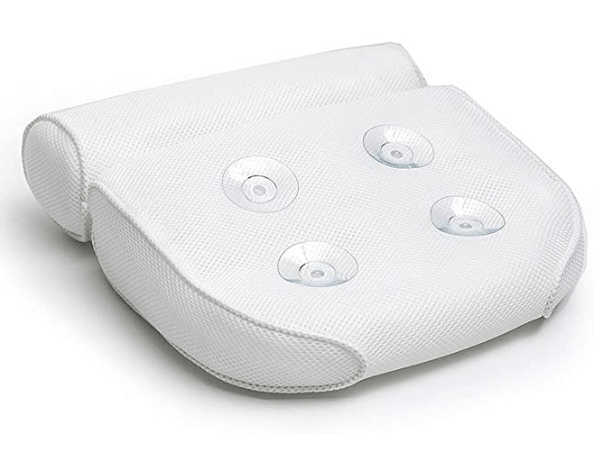 Ergonomisches Badekissen mit Saugnäpfen
