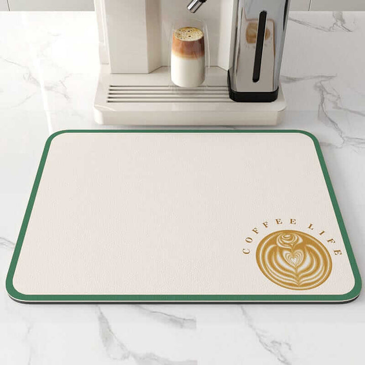 Tapis égouttoir de cuisine super absorbant à séchage rapide