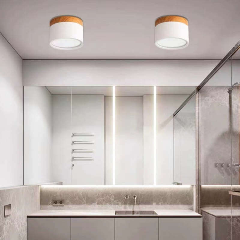 Moderne LED Deckenleuchte, Morandi Stil