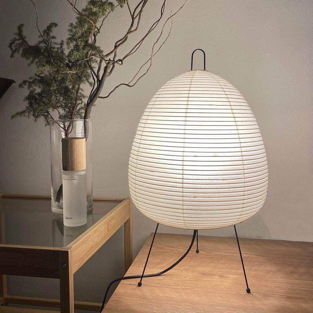 Japanische Tischlampe Yumi - Stimmungsvolles Licht