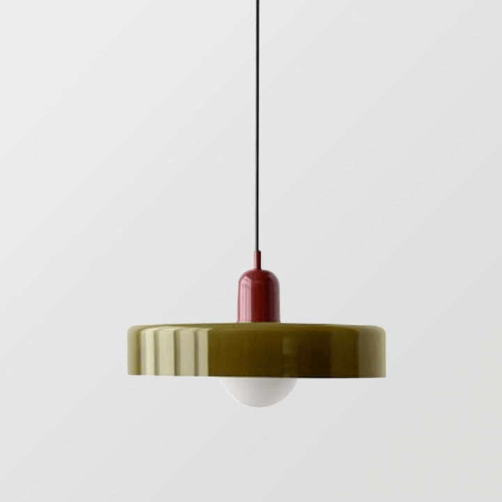 Bunte Glas-Hängelampe - Modernes Design