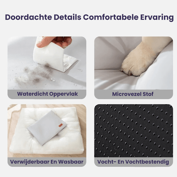 Lit orthopédique pour chien imperméable et confortable