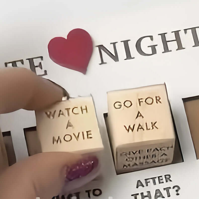 Paar-Würfelspiel für Date-Nights - Romantik & Spaß