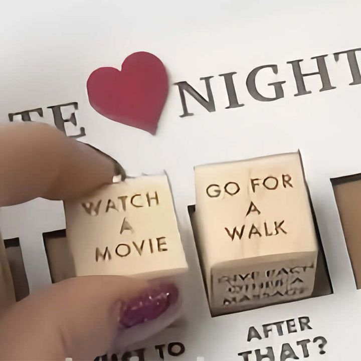 Paar-Würfelspiel für Date-Nights - Romantik & Spaß