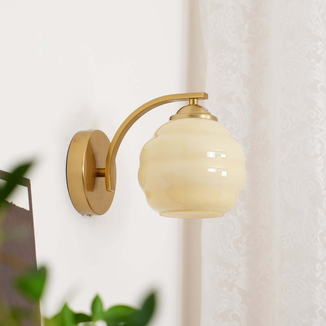 Vintage Wandlampe Art Deco Stil