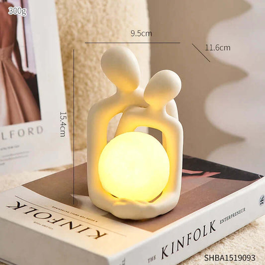 Lampe décorative en céramique LunaGlow