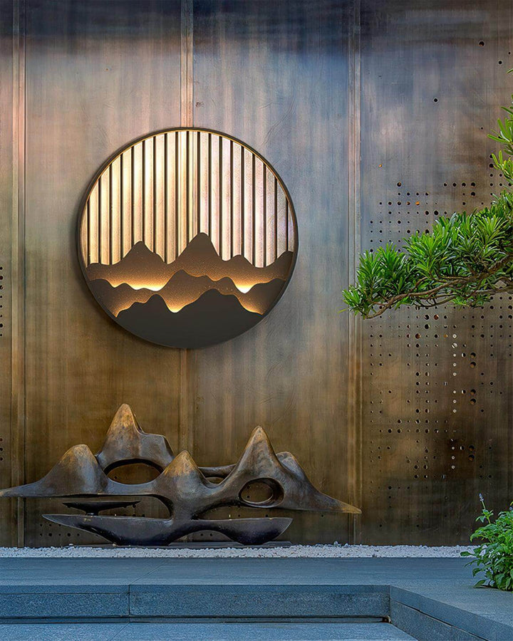 Applique murale LED d'extérieur, étanche, design moderne