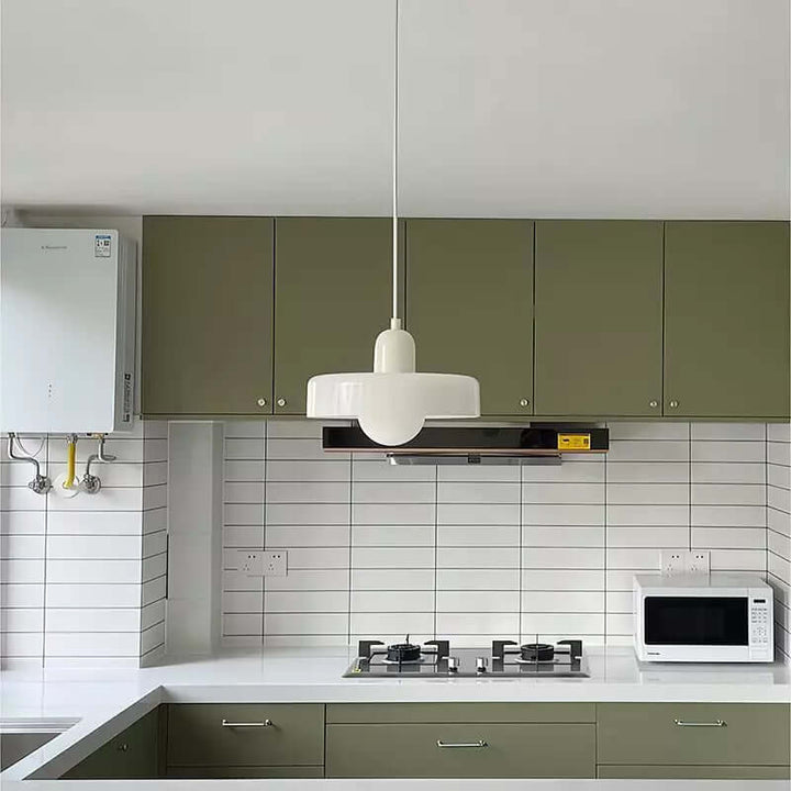Bunte Glas-Hängelampe - Modernes Design