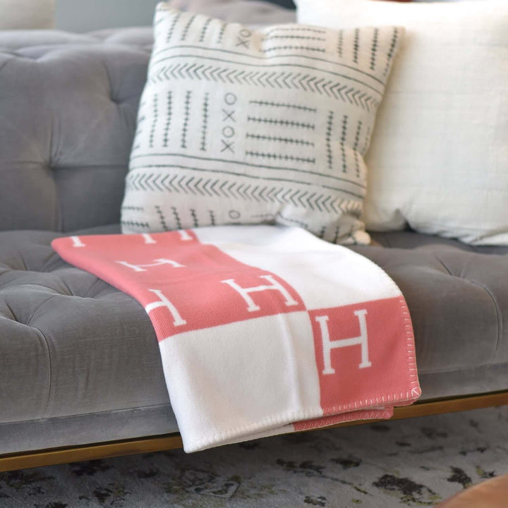 Couverture douillette en laine et cachemire 140x170cm