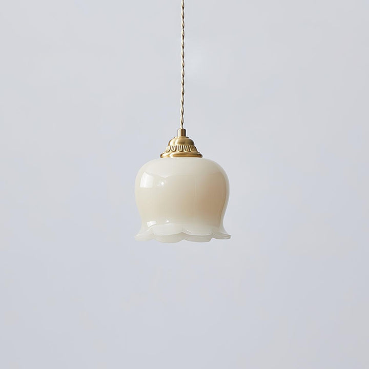 Blüten-Pendelleuchte - 14cm Durchmesser