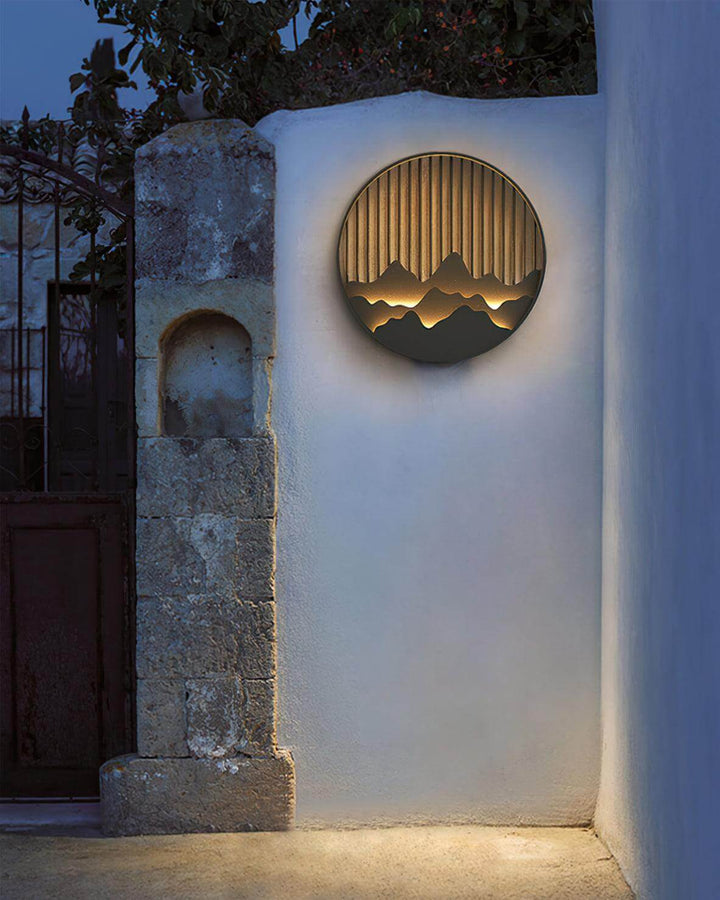 Applique murale LED d'extérieur, étanche, design moderne
