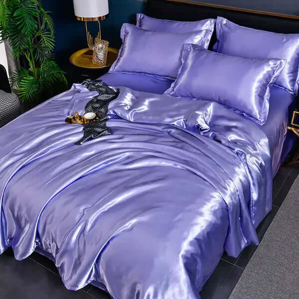 Satin Bettbezug Set - Luxuriös & Weich