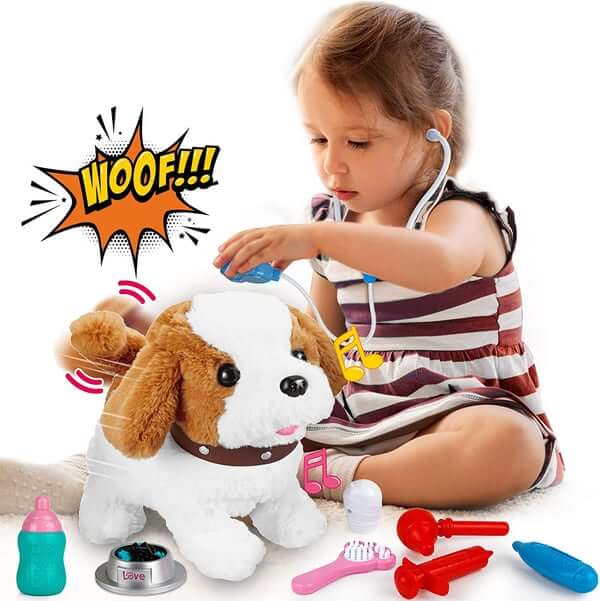 Interaktiver Plüschhund - Kinder Spielzeug