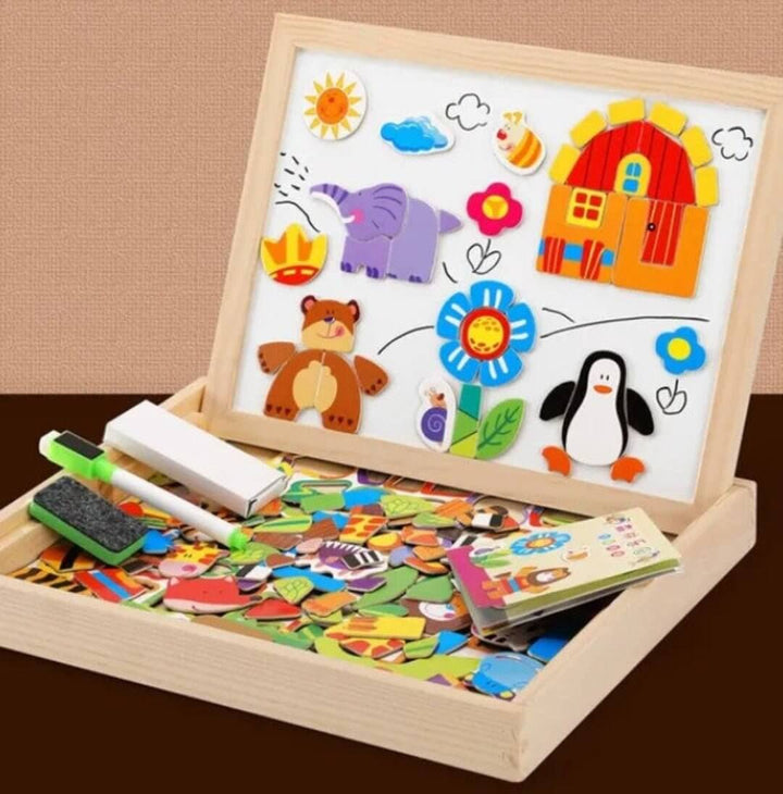 Doppelseitiges Zeichenbrett für Kinder