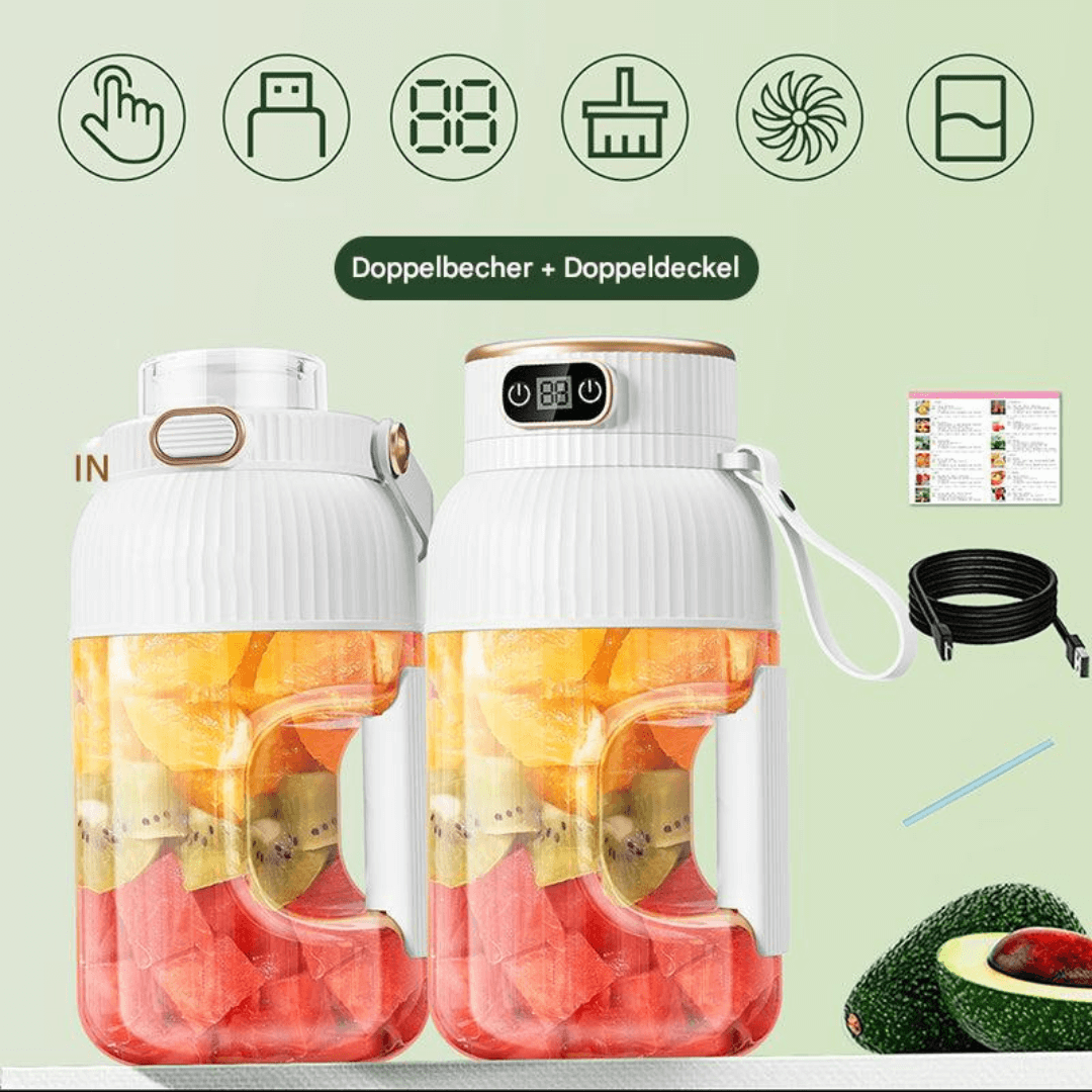 Tragbarer Multifunktionsmixer 1,2L - Smoothie Maker