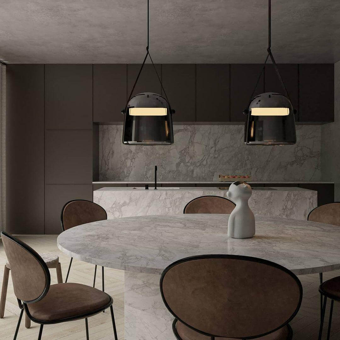 Elegante LED Pendelleuchte