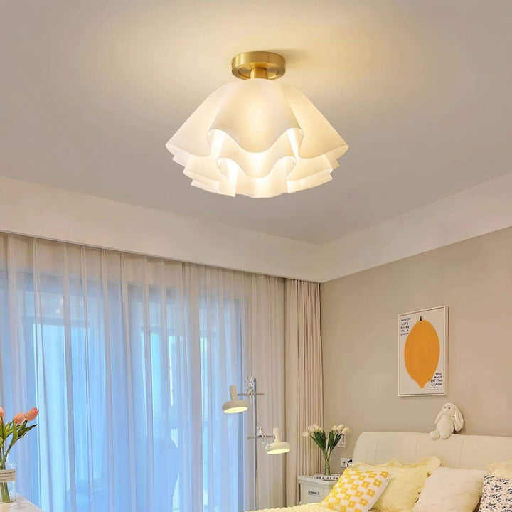 Plafonnier moderne en cuivre