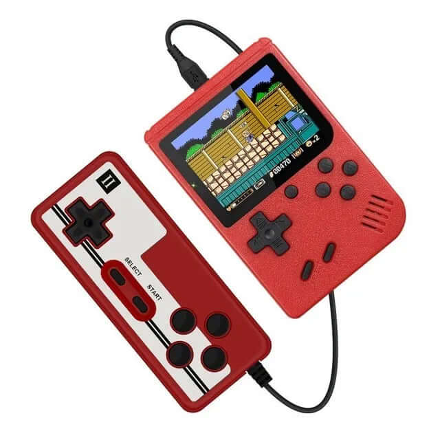 Retro-Konsole mit 400 Spielen - Handheld Spielautomat