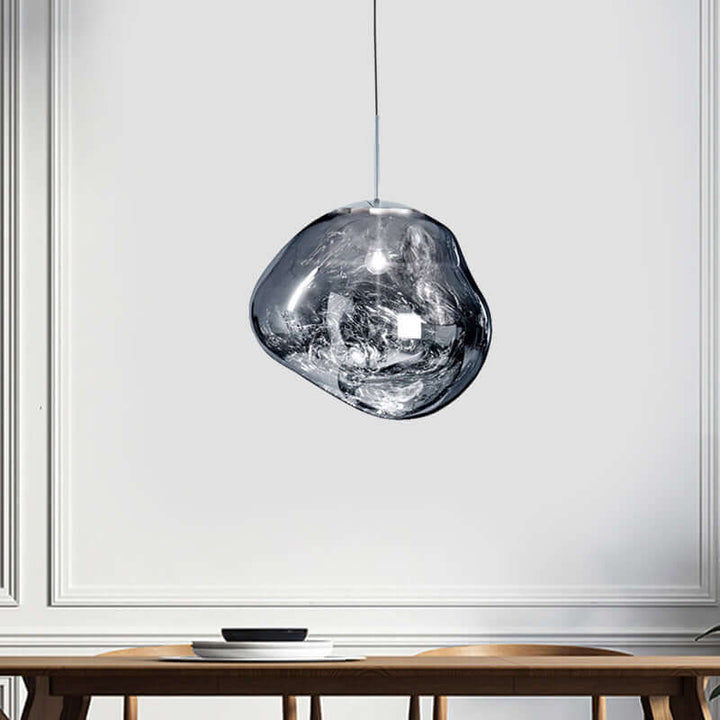 Suspension moderne en verre - éclairage de plafond
