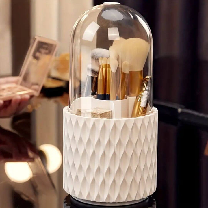 Drehbarer Kosmetik Organizer mit Deckel
