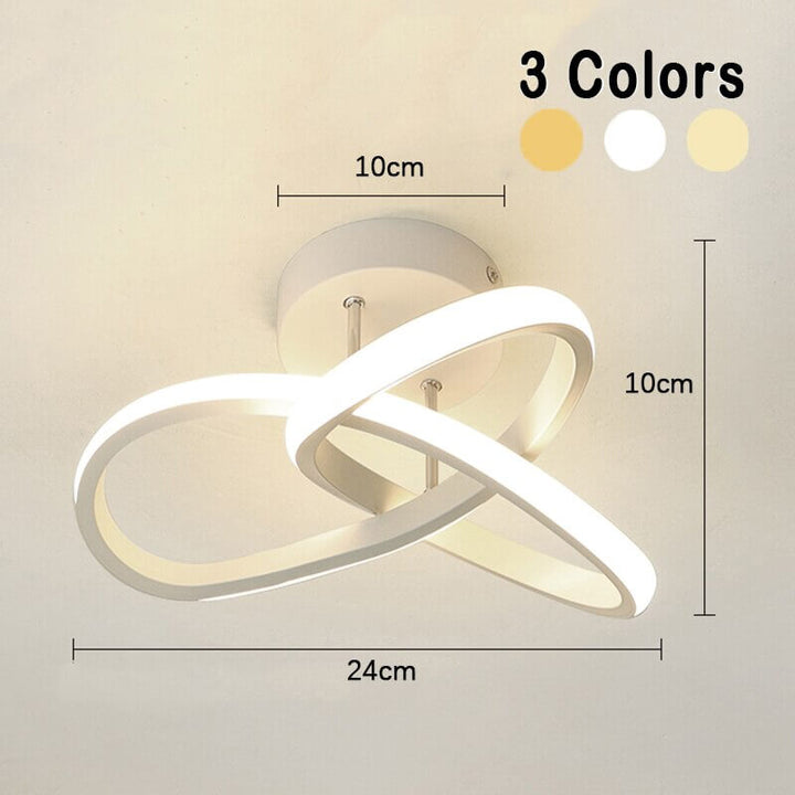 Plafonnier LED moderne