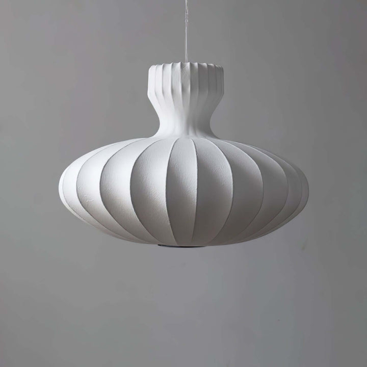 Seiden Pendelleuchte, Vintage Design, 3 Größen