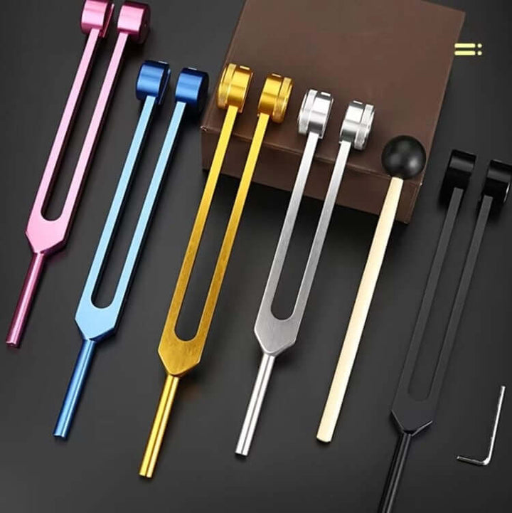 Stimmgabel Set für Klangtherapie & Entspannung